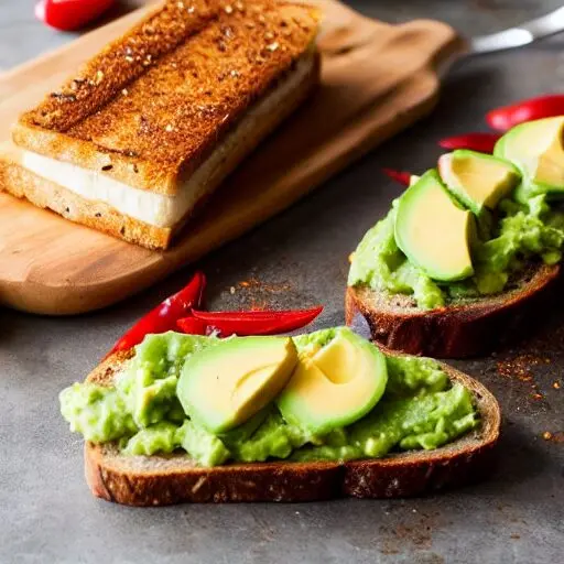 Avocado smash on toast